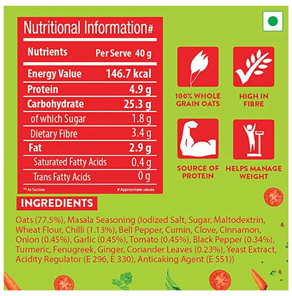 Bagrry's Masala Oats Tangy Tomato