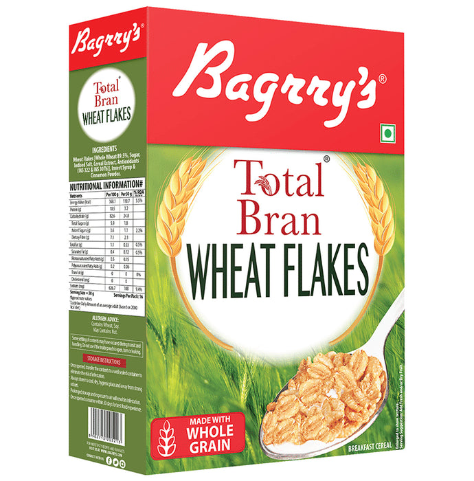Bagrry's Total Bran Wheat Flakes | Flakes