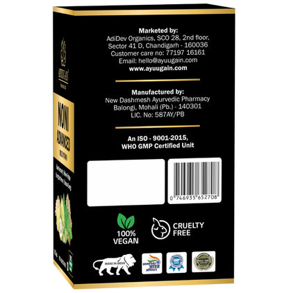 Ayuugain Noni Advanced Multivitamin Capsule for Men & Women, Boost Immunity, Energy, Stamina & Strength (60 Each)