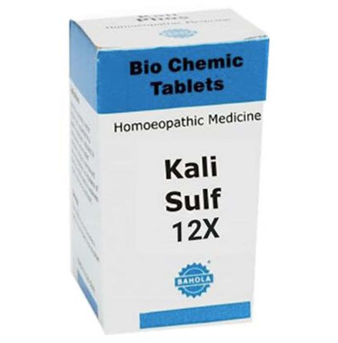Bahola Kali Sulf Biochemic Tablet 12X - Classic Derma