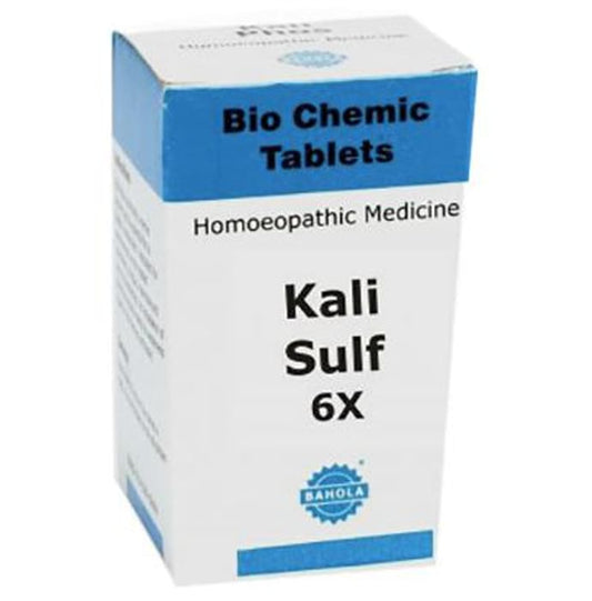 Bahola Kali Sulf Biochemic Tablet 6X - Classic Derma