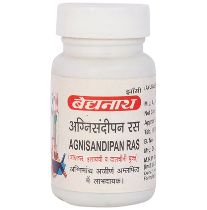 Baidyanath (Jhansi) Agnisandipan Ras Tablet - Classic Derma