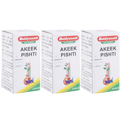 Baidyanath (Jhansi) Akeek Pishti Powder (10gm Each) - Classic Derma