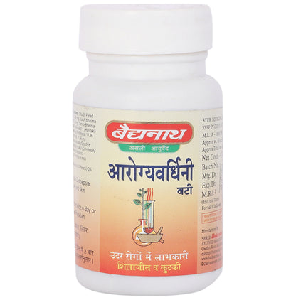 Baidyanath (Jhansi) Arogyawardhini Bati - Classic Derma