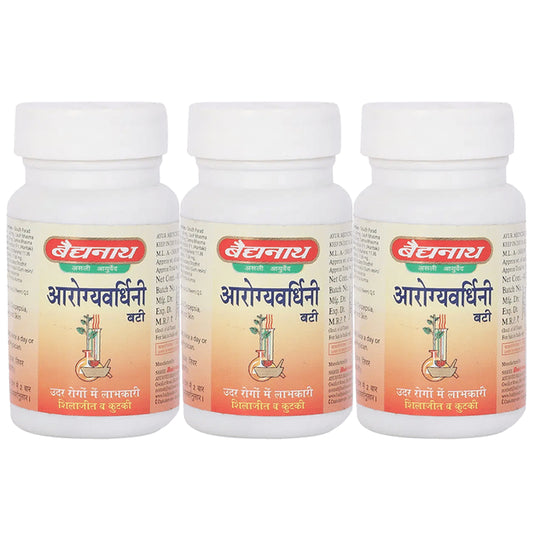 Baidyanath (Jhansi) Arogyawardhini Bati Tablets (120 Each) - Classic Derma