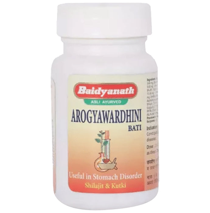 Baidyanath (Jhansi) Arogyawardhini Bati Tablets (80 Each) - Classic Derma