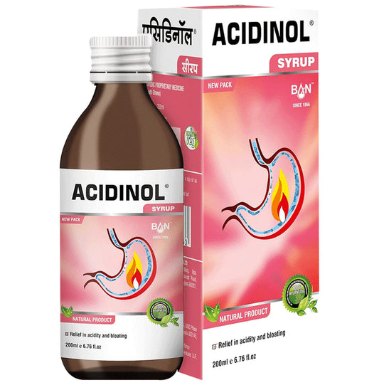 Acidinol |Improves Digestion and Helps in Acidity and Bloating | Syrup - Classic Derma
