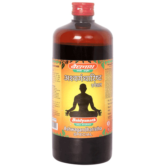 Baidyanath (Jhansi) Ashwagandharishta Special Liquid - Classic Derma