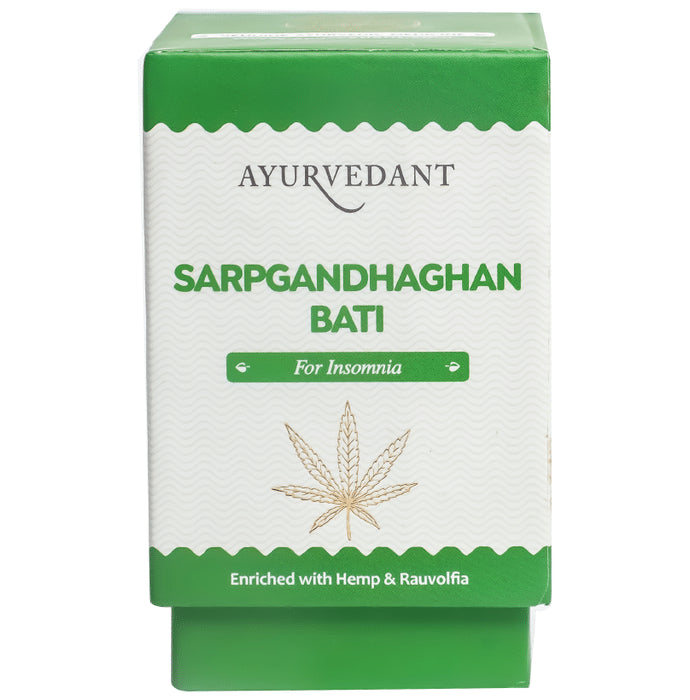 Baidyanath (Jhansi) Ayurvedant Sarpgandhaghan Bati Tablet - Classic Derma