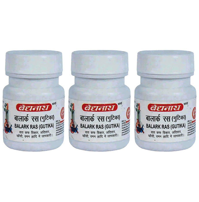 Baidyanath (Jhansi) Balark Ras Gutika (5gm Each) - Classic Derma