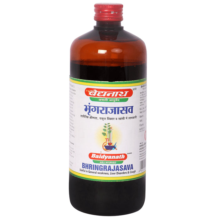 Baidyanath (Jhansi) Bhringrajasava | Helps Relieve Weakness, Liver Ailments & Cough - Classic Derma