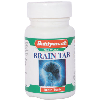 Baidyanath (Jhansi) Brain Tab Tablet - Classic Derma