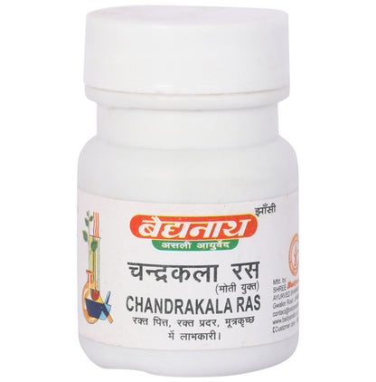 Baidyanath (Jhansi) Chandrakala Ras Tablet - Classic Derma