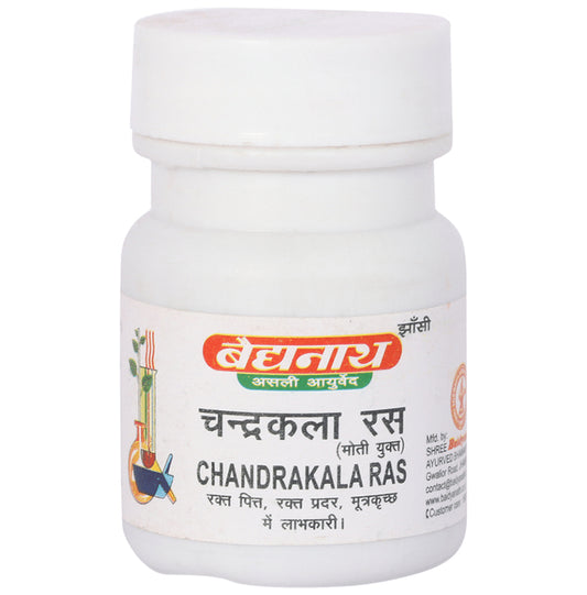 Baidyanath (Jhansi) Chandrakala Ras Tablet - Classic Derma