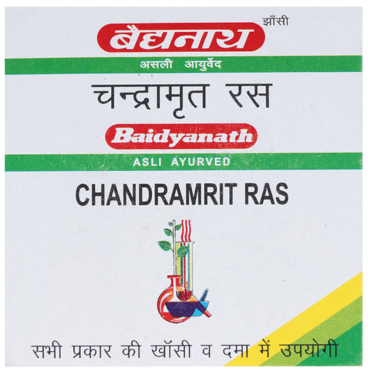 Baidyanath (Jhansi) Chandramrit Ras Tablet - Classic Derma
