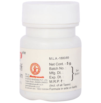 Baidyanath (Jhansi) Chandrodayavarti Tablet