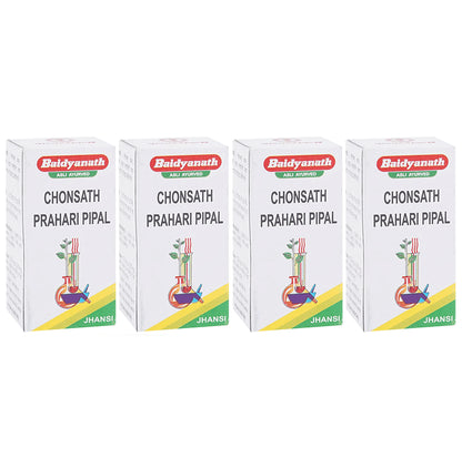 Baidyanath (Jhansi) Chonsath Prahari Pipal Bhasma (10gm Each) - Classic Derma