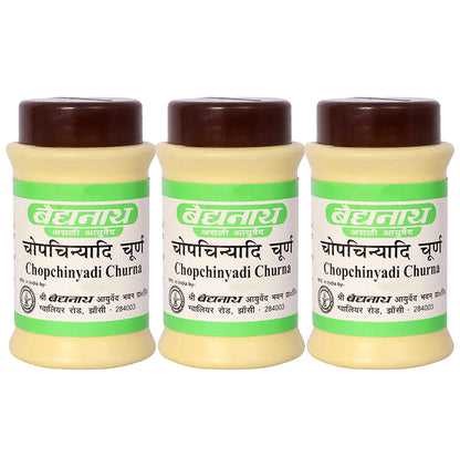 Baidyanath (Jhansi) Chopchinyadi Churna (60gm Each) - Classic Derma