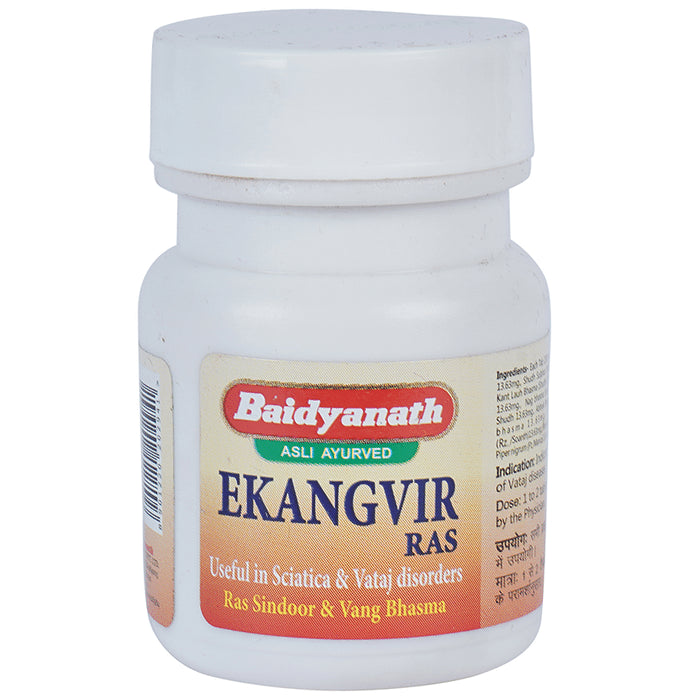 Baidyanath (Jhansi) Ekangvir Ras Tablet - Classic Derma