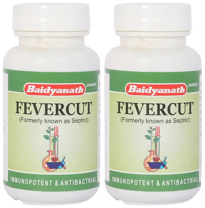 Baidyanath (Jhansi) Fevercut Tablet (100 Each) - Classic Derma