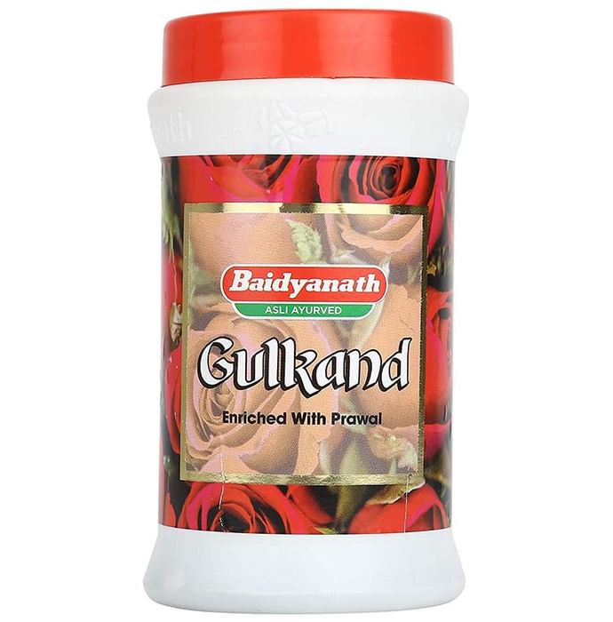 Baidyanath (Jhansi) Gulkand with Praval for Digestive Care - Classic Derma