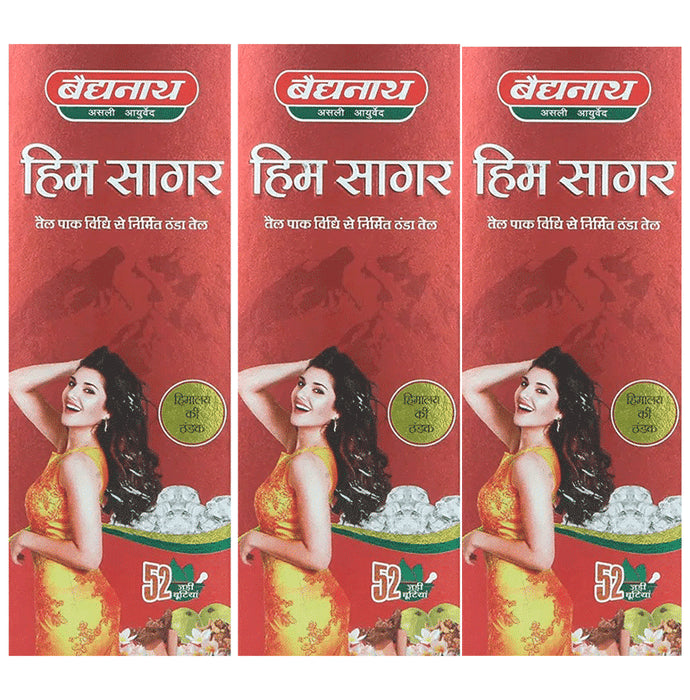 Baidyanath (Jhansi) Himsagar Oil (100ml Each) - Classic Derma