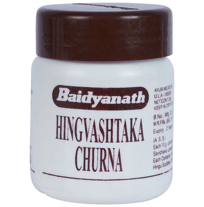 Baidyanath (Jhansi) Hingvashtaka Churna - Classic Derma