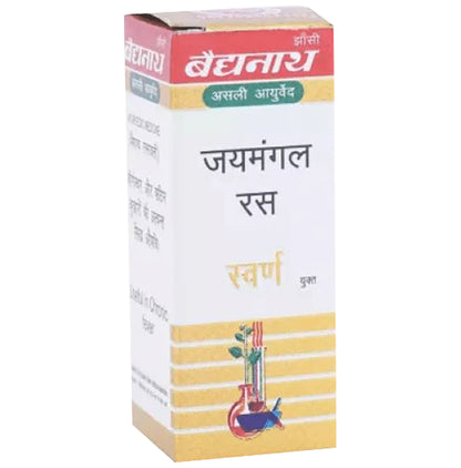 Baidyanath (Jhansi) Jaimangal Ras with Gold Tablets (5 Each)