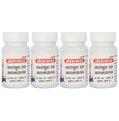 Baidyanath (Jhansi) Jwarankush Ras Tablet (80 Each) - Classic Derma