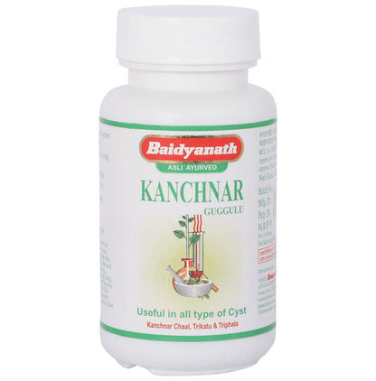 Baidyanath (Jhansi) Kanchnar Guggulu Tablet - Classic Derma
