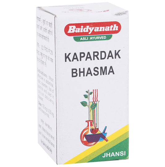 Baidyanath (Jhansi) Kapardak Bhasma - Classic Derma