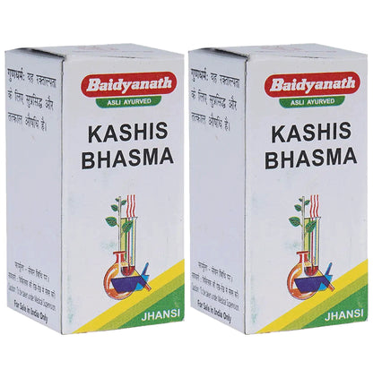 Baidyanath (Jhansi) Kashis Bhasma (10gm Each) - Classic Derma