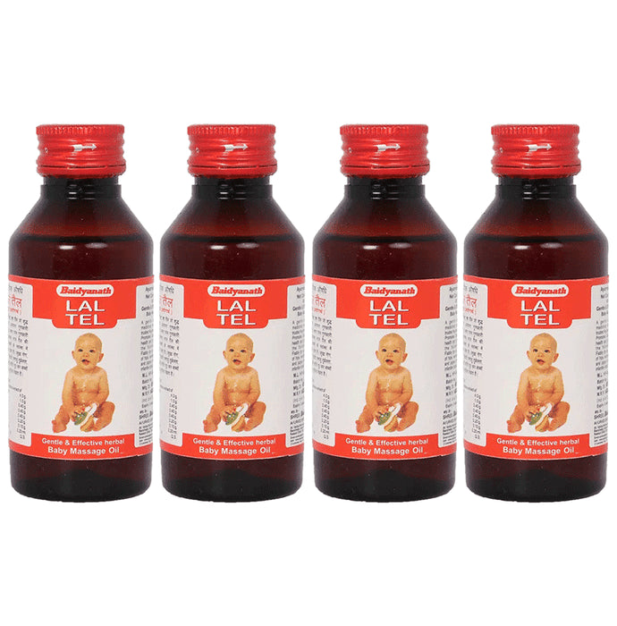 Baidyanath (Jhansi) Lal Tel (100ml Each) - Classic Derma