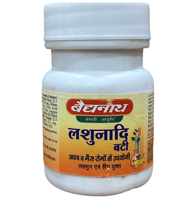 Baidyanath (Jhansi) Lashunadi Bati - Classic Derma