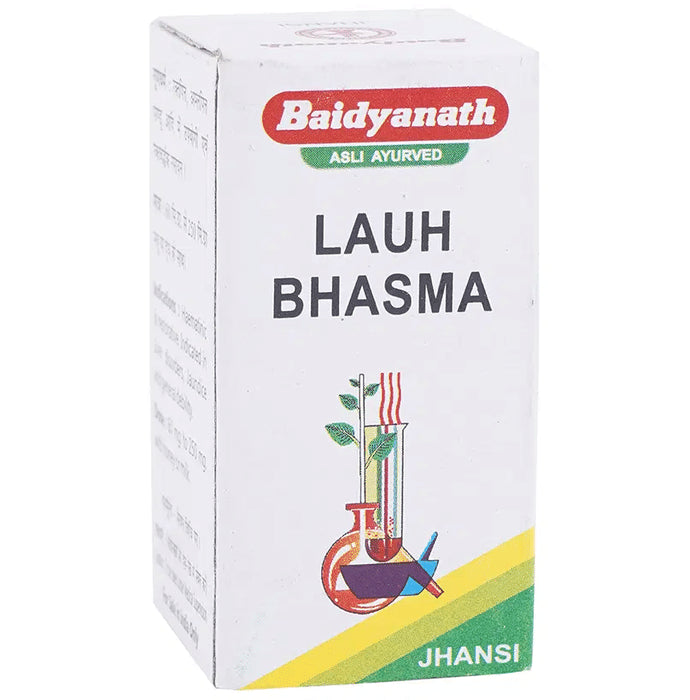 Baidyanath (Jhansi) Lauh Bhasma (10gm Each) - Classic Derma