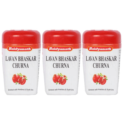 Baidyanath (Jhansi) Lavan Bhaskar Churna (120gm Each) - Classic Derma