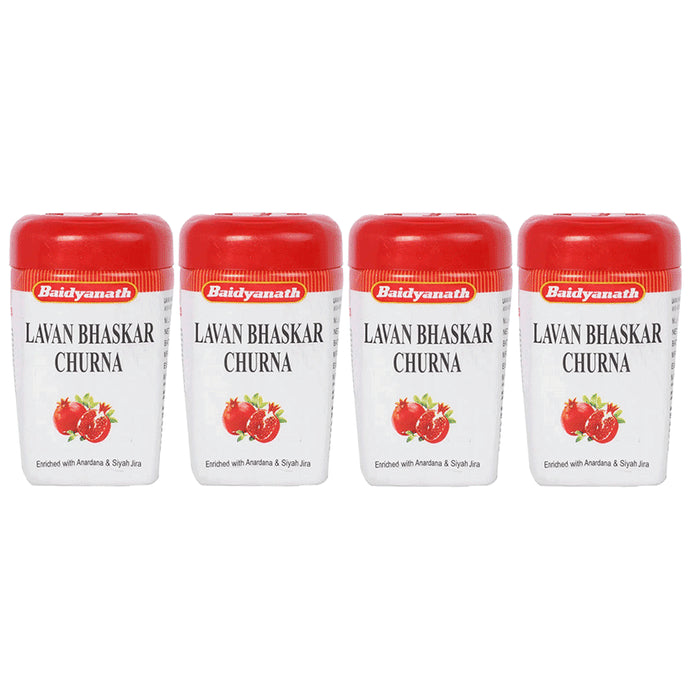 Baidyanath (Jhansi) Lavan Bhaskar Churna (120gm Each) - Classic Derma
