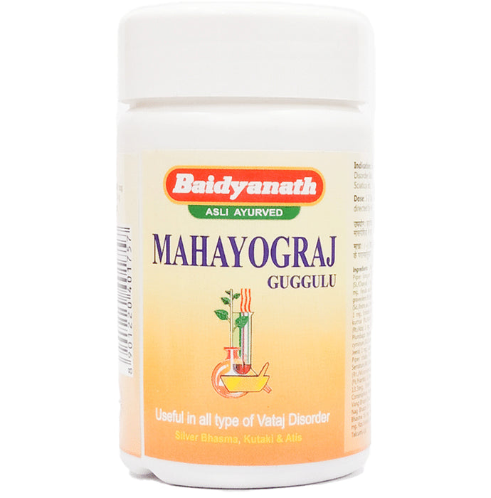 Baidyanath (Jhansi) Mahayograj Guggulu Tablet - Classic Derma