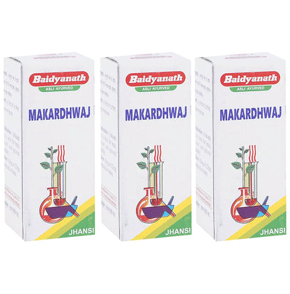 Baidyanath (Jhansi) Makardhwaj Powder (2.5 gm Each) - Classic Derma