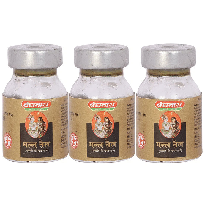 Baidyanath (Jhansi) Mall Tel (for Men Only) (5ml Each) - Classic Derma