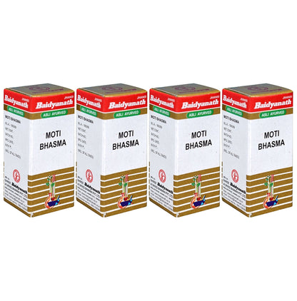 Baidyanath (Jhansi) Moti Bhasma(1gm Each) - Classic Derma