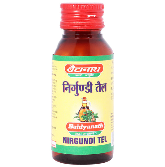 Baidyanath (Jhansi) Nirgundi Tel - Classic Derma