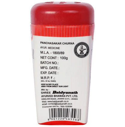 Baidyanath (Jhansi) Panchasakar Churna