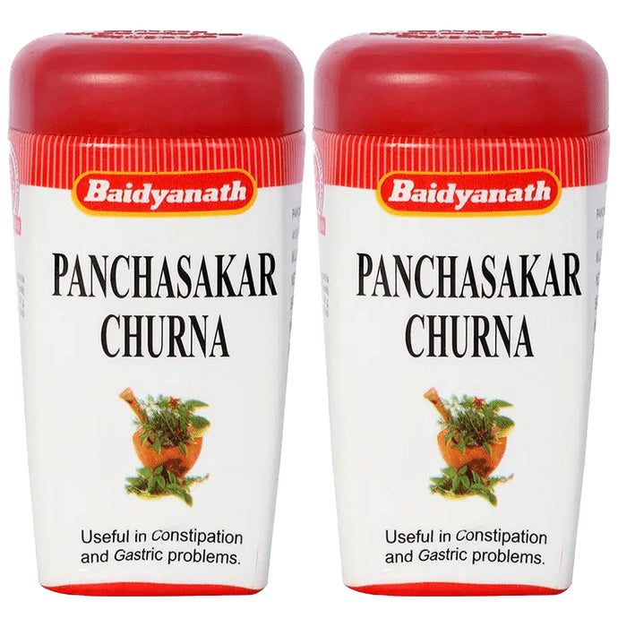 Baidyanath (Jhansi) Panchasakar Churna (100gm Each) - Classic Derma