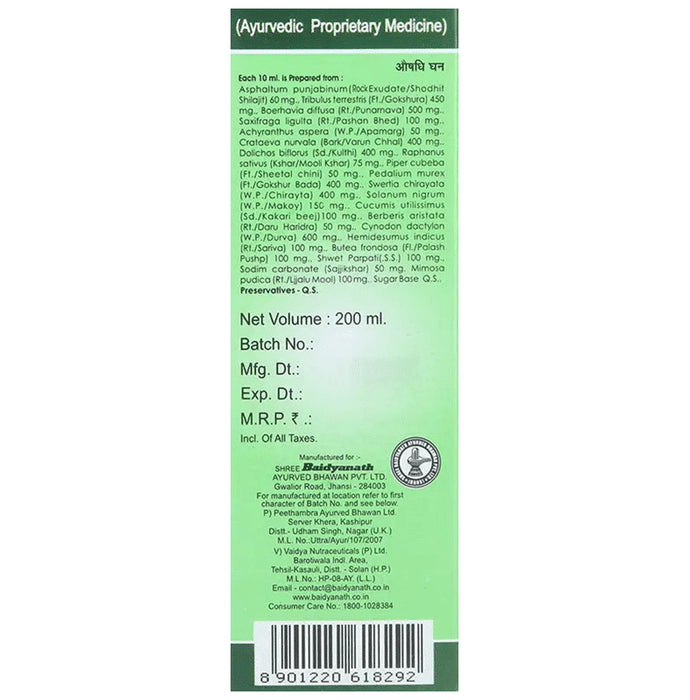 Baidyanath (Jhansi) Pathreena Syrup (200ml Each)