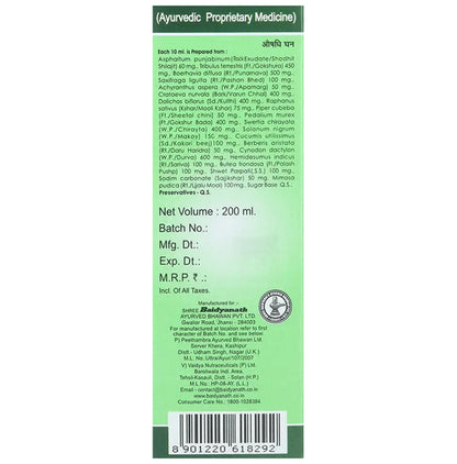 Baidyanath (Jhansi) Pathreena Syrup (200ml Each)