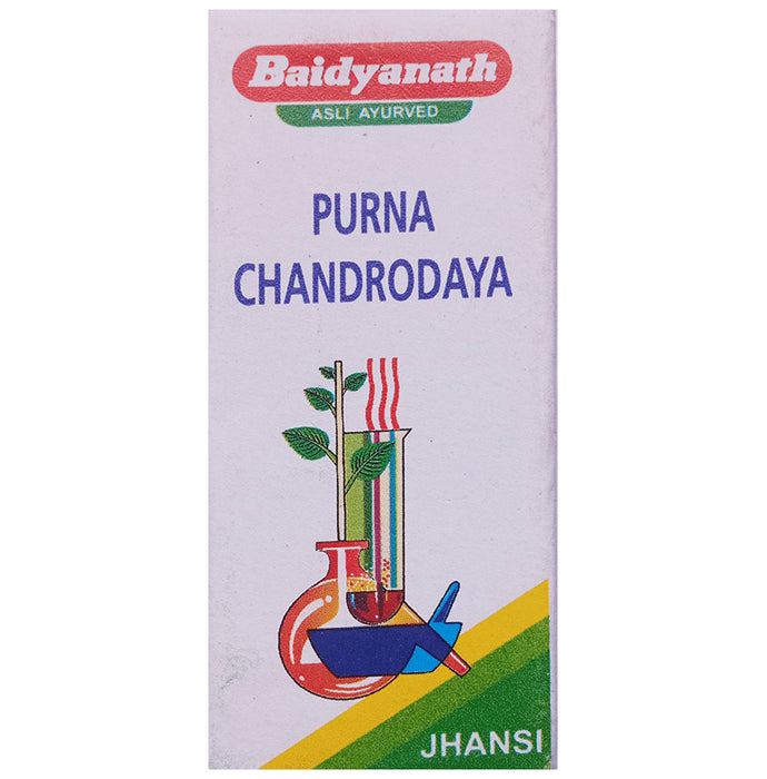 Baidyanath (Jhansi) Poorn Chandrodaya (2.5gm Each) - Classic Derma