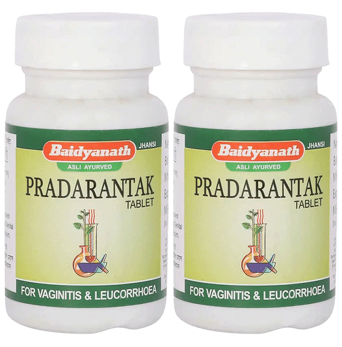 Baidyanath (Jhansi) Pradarantak Ras Tablet (50 Each) - Classic Derma
