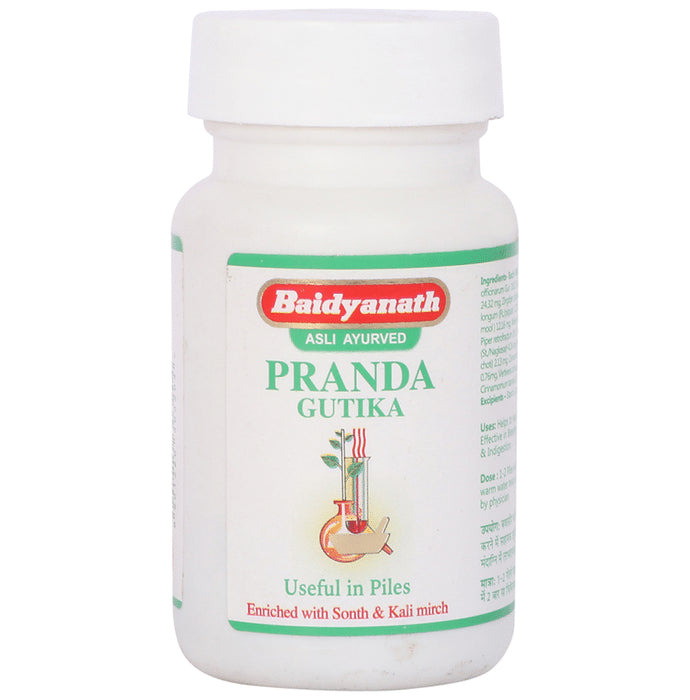 Baidyanath (Jhansi) Pranda Gutika Tablet - Classic Derma