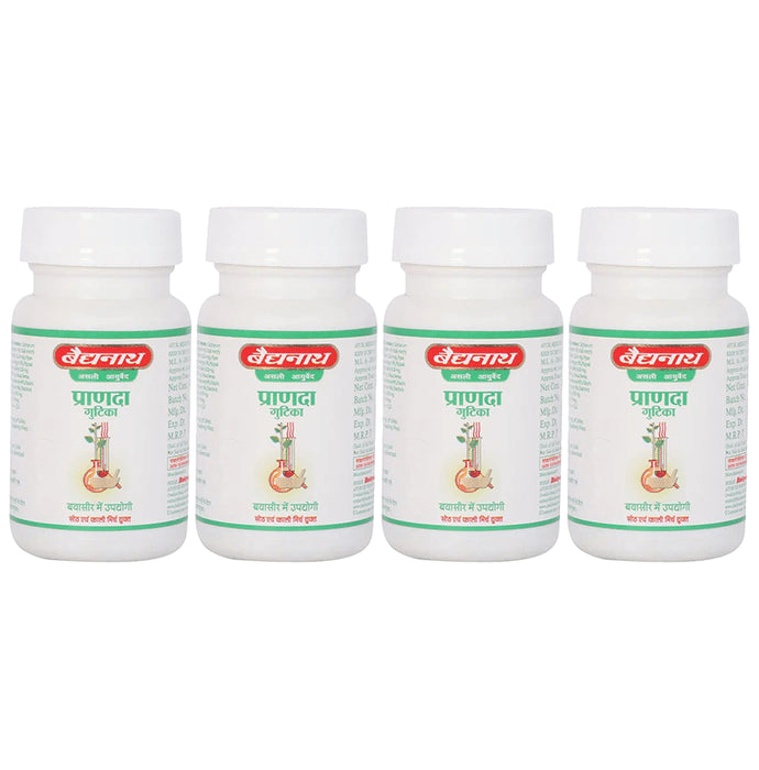 Baidyanath (Jhansi) Pranda Gutika Tablet (40 Each) - Classic Derma